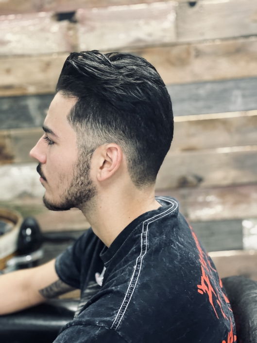 Men's Haircut and beard trim by Rock Paper Clippers, Kansas City, MO 64152