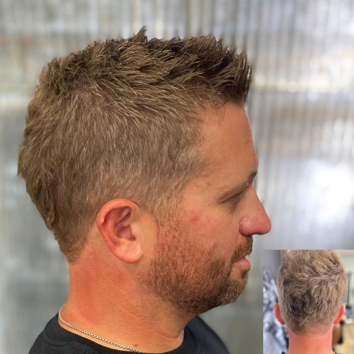 Men's Haircuts Kansas City, Rock Paper Clippers-6