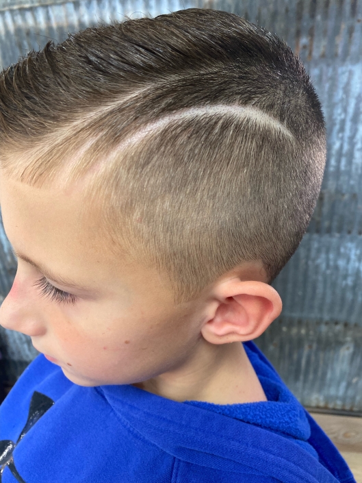 Boys Haircut, Rock Paper Clippers, Kansas City, MO 64152