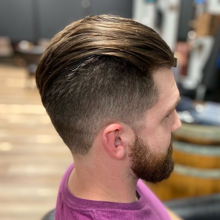 men's haircut, Rock Paper Clippers, Kansas City, MO 64152