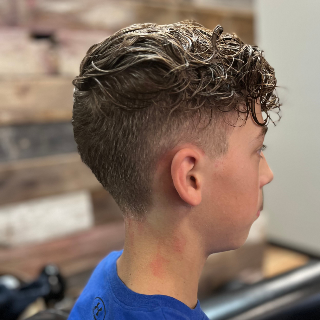 Boys Haircuts Kansas City- Rock Paper Clippers