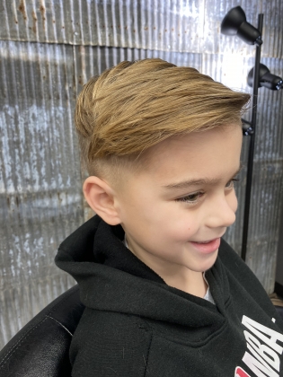 Best Boys Haircuts , ROCK PAPER CLIPPERS, KANSAS CITY, 64151. A Local Barber Shop apecializing in Kids Haircuts Parkville.