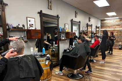 Barbershop in Kansas CIty for mens haircuts and kids haircuts. 