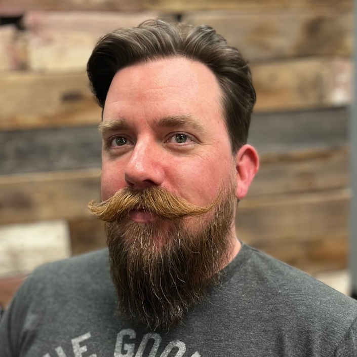 Get a refreshing beard trim with your hair cut at ROCK PAPER CLIPPERS Kansas City, MO